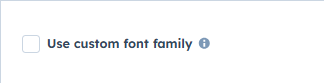 Custom Fonts