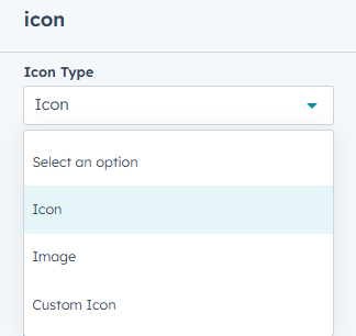 Content With Icon