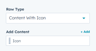 Content With Icon