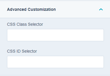 Advanced Customization